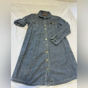 Tory Burch cambray dress size 10